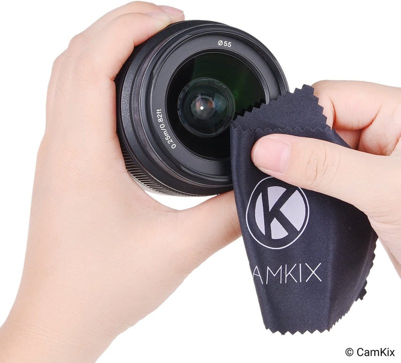 CamKix مجموعة CAMKIX من منفاخ الهواء 2 مع فوهات قصيرة ومتوسطة وطويلة - يزيل الغبار والأوساخ من الكاميرات والعدسات والفلاتر والإلكترونيات الحساسة - نفخة هواء قوية - متينة - قطعة قماش ميكروفايبر - Image 5